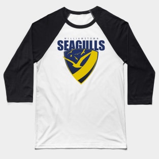 Williamstown Seagulls football club | AFL Aussie football Baseball T-Shirt